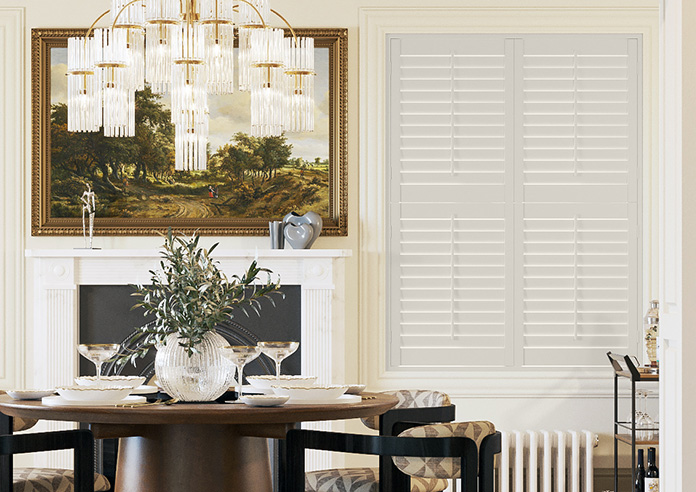 Bromley, Dairy Cream - Tier on Tier Twist&Fit Plantation Shutter - Image 7